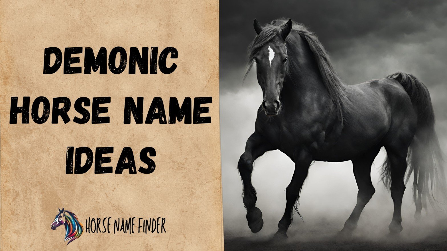 300 Demonic Horse Names Ideas (With Meanings)